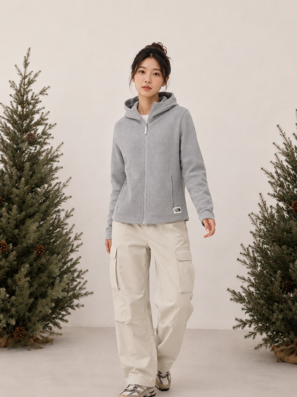 The north face Sisley Fleece Parka Jacket